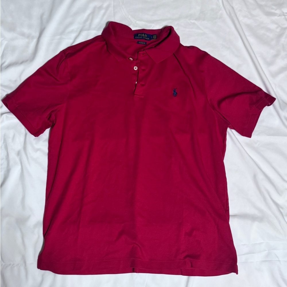 Polo by Ralph Lauren Red Classic Polo Shirt